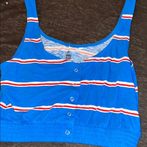 Crop top button down - Picture 1 of 2